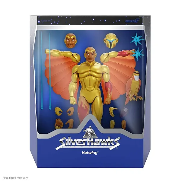 SILVERHAWKS ULTIMATES HOTWING ACTION FIGURE 18 CM